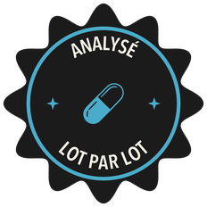 Un certificat d’analyse par lot